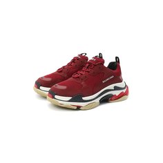 Комбинированные кроссовки Triple S Balenciaga