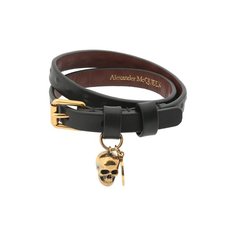 Кожаный браслет Alexander McQueen