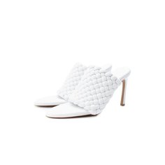 Кожаные мюли Bv Curve Bottega Veneta