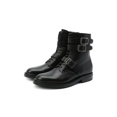 Кожаные ботинки Army Saint Laurent