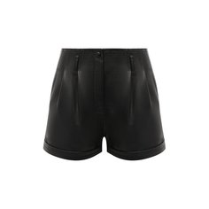 Кожаные шорты Saint Laurent
