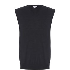 Жилет из смеси шерсти и кашемира с шелком Brioni