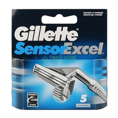 Сменные кассеты для станка Gillette Sensor excel 5 шт.