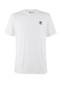 Футболка из хлопка белого цвета Adidas Originals