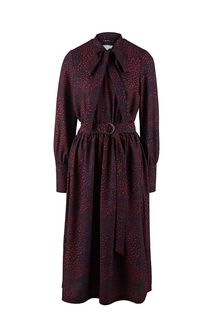 Платье средней длины с высокими манжетами D&M by 1001 Dress