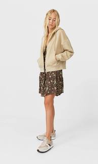 Stradivarius Худи Из Трикотажа Женская Коллекция Multicolor S