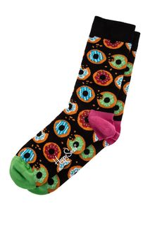Носки мужские Happy Socks DON01 9300 черные 41-46 EU
