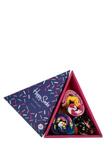 Набор носков мужских Happy Socks XBDC08 белых 41-46 EU