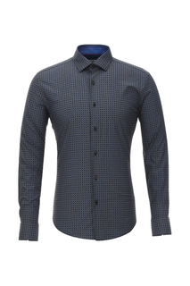 Рубашка мужская BAWER 2RY60022-04 черная 3XL