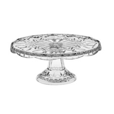 Тарелка для торта на ножке Crystal Bohemia Tulip 28,5 см хрусталь
