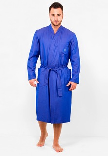 Домашний халат мужской Greg GHL-4112-03 голубой 50