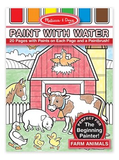 Раскраска Рисуем водой" Ферма Melissa & Doug