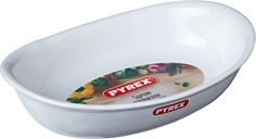 Форма для запекания Supreme White овальная 26см керамика Pyrex