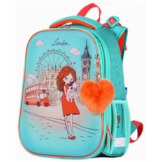 Ранец Expert. Girl in London, 37x28x16 см Berlingo