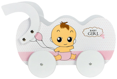 Коляска для кукол "Малыш с шариком" 44×23×30 см Sima-Land