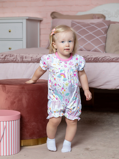 Песочник с кокеткой Веселый малыш Единорожка, р. 74