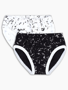 Комплект трусов 2 шт. Веселый малыш, цв.черный р.110