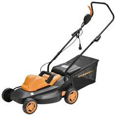 Газонокосилка эл. CARVER LME-1032 (1000 Вт, ширина 32 см., рег.высоты, травосборник 30 л)