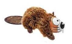 Игрушка-пищалка для собак HUNTER Бобер, текстиль, коричневый, 36 см