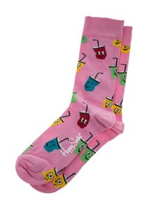 Носки мужские Happy Socks SPO01 розовые 36-40 EU