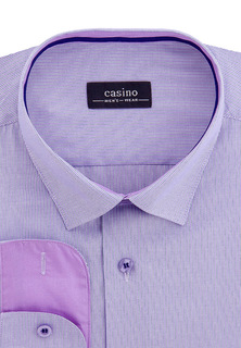 Рубашка мужская CASINO c771/156/3031/Z/1p фиолетовая 44