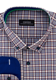 Рубашка мужская CASINO c255/156/207/Z/b/1p бежевая 44