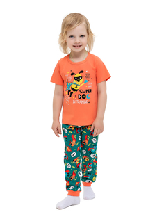 Пижама детская Веселый малыш, цв. разноцветный р.110