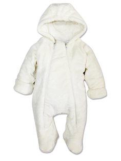 Комбинезон утепленный с 2-мя молниями Веселый малыш 256/221/C_Молочный_68