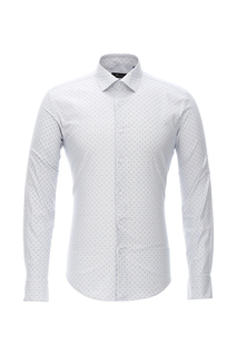 Рубашка мужская BAWER 2RY01012-03 голубая XS