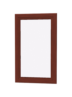 Настенное зеркало Уют сервис Зеркало для прихожей Мерлен ЗП1 Итальянский орех