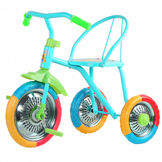 Трехколесный велосипед Озорной ветерок, колеса пластик 10/8 GV-B3-2MX/Голубой