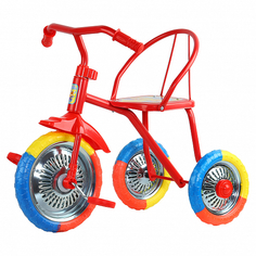 Трехколесный велосипед Озорной ветерок, колеса пластик 10/8 GV-B3-2MX/Красный