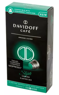 Капсулы Tchibo давидофф стайл мол для кофемашин Nespresso 10 капсул