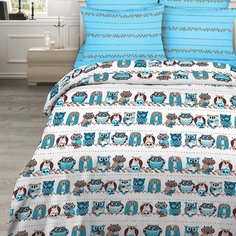 Комплект постельного белья Василиса Совы двуспальный