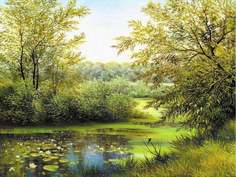 Набор вышивки бисером Матренин Посад "Заводь"