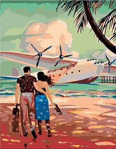 Картина по номерам Живопись по Номерам "Тропическое путешествие", 40x50