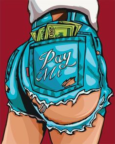 Картина по номерам Живопись по Номерам "Pay me", 40x50