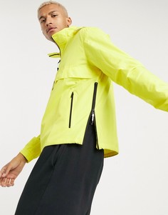 Желтая легкая ветровка Bershka-Желтый