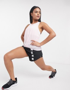 Розовая майка Nike Running Icon Clash-Розовый