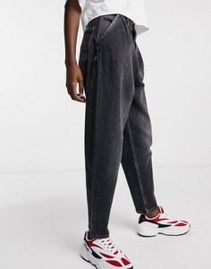 Черные джинсы в винтажном стиле Tommy Jeans-Серый