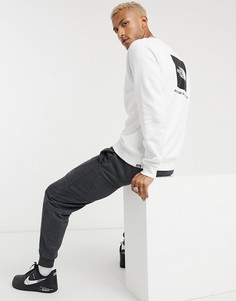 Белый свитшот с рукавами реглан The North Face