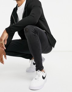 Черные джинсы с напылением River Island-Черный
