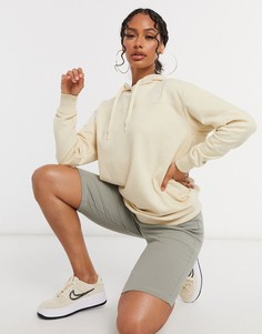 Белый худи The North Face-Бежевый