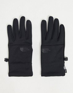 Черные перчатки The North Face Etip-Черный