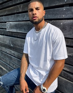 Белая футболка New Look-Белый