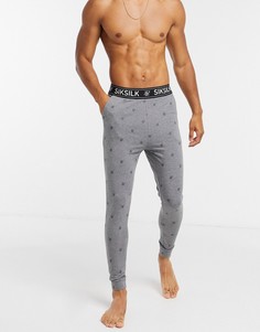 Серые штаны для дома SikSilk-Серый