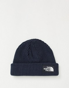 Синяя шапка-бини The North Face Salty Dog-Синий