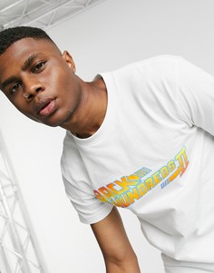Белая футболка The Hundreds x Back To The Future-Белый