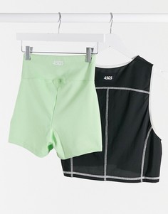 Короткие шорты ASOS 4505-Синий