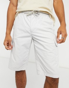 Светло-бежевые шорты-карго Celio-Бежевый